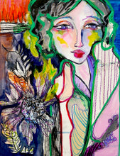 Load image into Gallery viewer, Original painting "The Lost Orchard" oil on birch panel, 8" x 10"