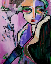 Load image into Gallery viewer, Original painting "The Lost Orchard" oil on birch panel, 8" x 10"