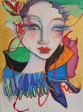 Load image into Gallery viewer, Original painting "Anointing The Heart" oil on canvas, 12" x 16"
