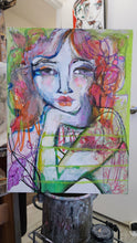 Load image into Gallery viewer, Original painting "Refined Chaos" oil on birch, 12" x 16"