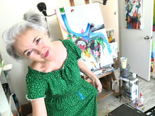 Load image into Gallery viewer, Original painting "She's No Delicate Flower", oil on canvas, 30" x 40"