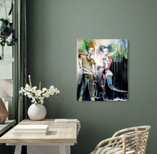 Load image into Gallery viewer, Original painting "Agents of Transformation", oil on canvas, 20" x 24"