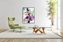 Load image into Gallery viewer, Original painting "Cultivating Joy", mixed media on canvas, 30" x 40"