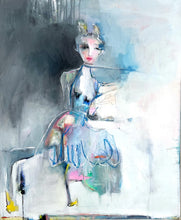 Load image into Gallery viewer, Original painting "Divine Madmen", oil on canvas, 20" x 24"