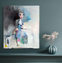 Load image into Gallery viewer, Original painting "Divine Madmen", oil on canvas, 20" x 24"