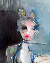 Load image into Gallery viewer, Original painting "Divine Madmen", oil on canvas, 20" x 24"