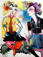 Load image into Gallery viewer, Original painting "Ecrasez L'infame", oil on canvas, 30" x 40"