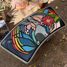 Load image into Gallery viewer, Original painting "Kindness Radiates, oil on canvas, 24" x 12"