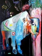 Load image into Gallery viewer, Original painting "Ghost Rider, oil on canvas, 30" x 40"