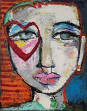 Load image into Gallery viewer, Original painting "Mr. Los Angeles" oil on canvas, 8" x 10"