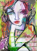 Load image into Gallery viewer, Original painting "Refined Chaos" oil on birch, 12" x 16"