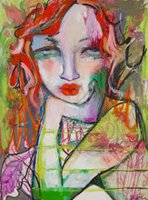 Load image into Gallery viewer, Original painting "Refined Chaos" oil on birch, 12" x 16"