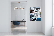 Load image into Gallery viewer, Original painting "Sonic Prayers", oil on canvas, 24" x 30"