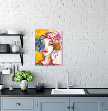 Load image into Gallery viewer, Original painting "Sunny Side Up" oil on birch, 12" x 16"