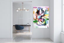 Load image into Gallery viewer, Original painting "Trining Infinity", oil on canvas, 30" x 40"