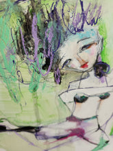 Load image into Gallery viewer, Original painting "An Empty Playhouse" oil on birch panel, 8" x 10"