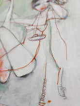 Load image into Gallery viewer, Original painting "Silent Strings" oil on birch panel, 8" x 10"