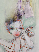 Load image into Gallery viewer, Original painting "Silent Strings" oil on birch panel, 8" x 10"