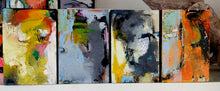 Load image into Gallery viewer, Original painting "Shades of Gray oil on birch panels, 4" x 6"