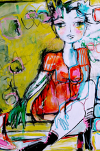 Load image into Gallery viewer, Printed Art Card, "Artificial Success", 4"x 6" x 1.0 mm thick substrate paper, Collectible, Frameable