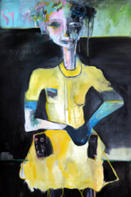 Load image into Gallery viewer, Printed Art Card, "Beyond My Pocket", 4"x 6" x 1.0 mm thick substrate paper, Collectible, Frameable