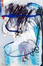 Load image into Gallery viewer, Original painting "Cumulus Intersection" two oil on birch panels, 4" x 6" each