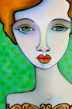 Load image into Gallery viewer, Printed Art Card, "Emerald City", 4"x 6" x 1.0 mm thick substrate paper, Collectible, Frameable