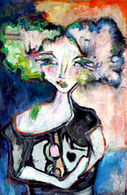 Load image into Gallery viewer, Original painting "Sublime Luminosity", oil on birch panel, 24" x 36"