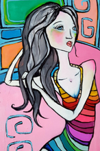 Load image into Gallery viewer, Printed Art Card, "Ice Break", 4"x 6" 1.0 mm thick substrate paper, Collectible, Frameable