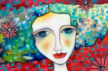 Load image into Gallery viewer, Printed Art Card, "The Last Summer In Paris", 4"x 6" x 1.0 mm thick substrate paper, Collectible, Frameable