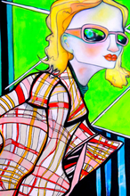 Load image into Gallery viewer, Man Made, printed art card by Liz Vaughn