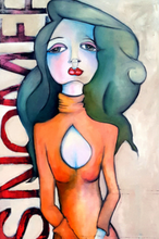 Load image into Gallery viewer, Printed Art Card, "Misnomer", 4"x 6" x 1.0 mm thick substrate paper, Collectible, Frameable