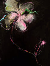 Load image into Gallery viewer, Original painting "Noir Series" oil on birch panel, 9" x 12"