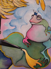 Load image into Gallery viewer, Original painting "Prince Charming" oil on canvas, 10" x 20"