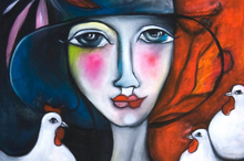 Load image into Gallery viewer, Printed Art Card, "Provenance", 4"x 6" x 1.0 mm thick substrate paper, Collectible, Frameable