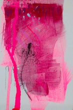 Load image into Gallery viewer, Original painting "Polka Pink" oil on birch panel, 4" x 6"