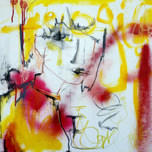 Load image into Gallery viewer, Original painting "Teleological", oil on canvas, 20" x 20"