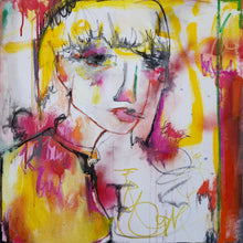 Load image into Gallery viewer, Original painting "Teleological", oil on canvas, 20" x 20"