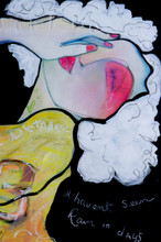 Load image into Gallery viewer, The Desert Between Us, printed art card