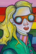 Load image into Gallery viewer, Printed Art Card, "Transcending Light", 4"x 6" x 1.0 mm thick substrate paper, Collectible, Frameable