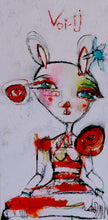 Load image into Gallery viewer, Original oil painting raw and figurative style by Liz Vaughn