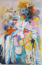 Load image into Gallery viewer, Original painting "Sublime Luminosity", oil on birch panel, 24" x 36"