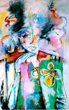 Load image into Gallery viewer, Original painting "Sublime Luminosity", oil on birch panel, 24" x 36"