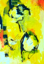 Load image into Gallery viewer, Original painting "Green Skateboard" oil on birch panels, 4" x 6"