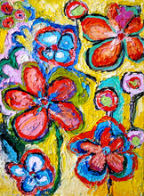 Load image into Gallery viewer, Original painting "Sunshine Mile on The Yellow Submarine", oil on canvas, 9" x 12"