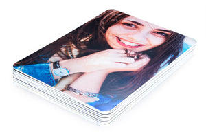 Printed Art Card, "Old Polaroids, 4"x 6" x 1.0 mm thick substrate paper, Collectible, Frameable