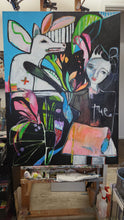 Load image into Gallery viewer, Original painting &quot;Truth Rainbow&quot; oil on canvas, 36&quot;  x 48&quot;
