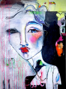 Original painting "Truth Rainbow" oil on canvas, 36"  x 48"