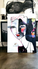 Load image into Gallery viewer, Original painting &quot;Truth Rainbow&quot; oil on canvas, 36&quot;  x 48&quot;
