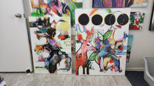 Load image into Gallery viewer, Original painting &quot;A Jetpack Full of Flowers&quot;, oil on canvas, 30&quot; x 40&quot;
